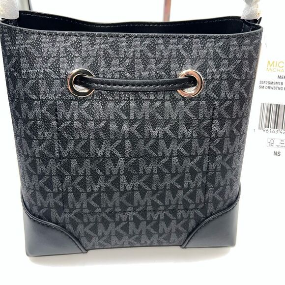 Michael Kors Mercer Small Drawstring Bucket Bag - Picture 6 of 15